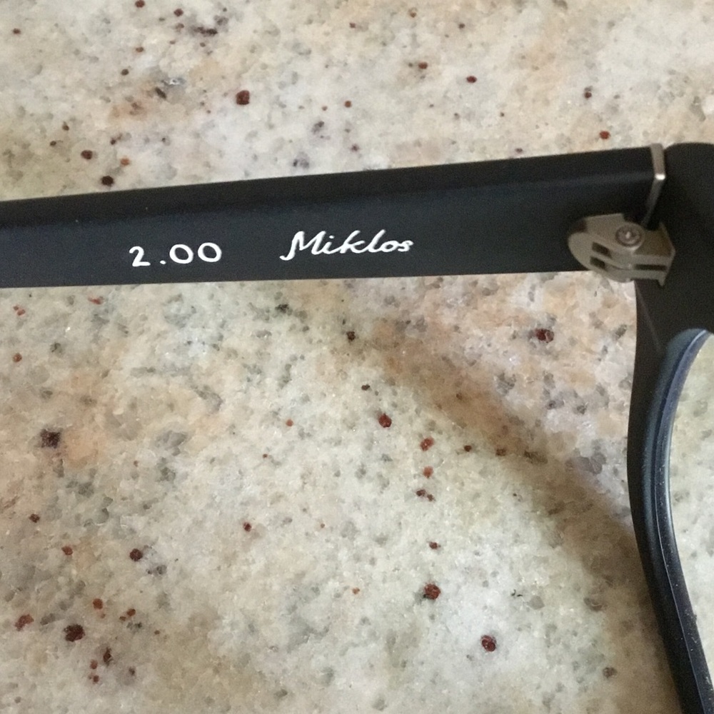Caddis Miklos 2.0 Black Reading Glasses - Picture 9 of 10